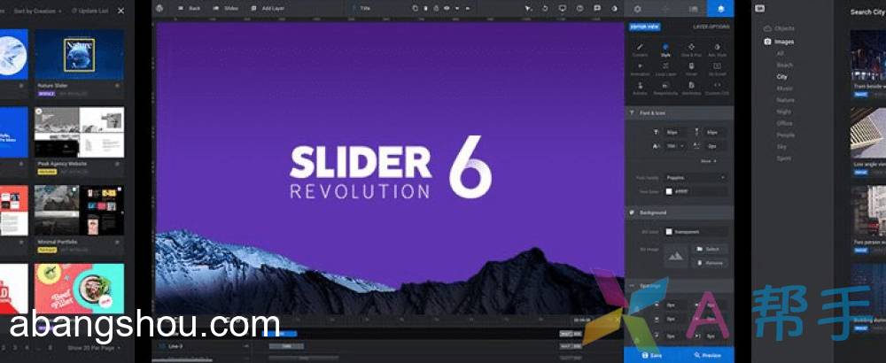 Slider Revolution v6.6.2 Wordpress专业页面构建器插件免费下载
